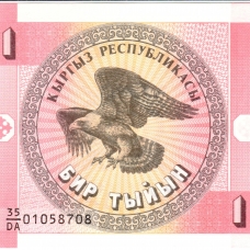 Выпуск 1993 г. в тыйинах