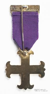 Знак 1 степени «Рыцарь Масон» Масонского и военного ордена Красного Креста Константина