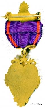Знак INDEPENDENT ORDER OF ODDFELLOWS MANCHESTER UNITY – МАНЧЕСТЕРСКИЙ СОЮЗ НЕЗАВИСИМОГО ОРДЕНА ТАЙНОГО БРАТСТВА