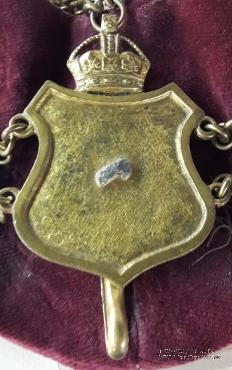 Церемониальная нашейная лента.