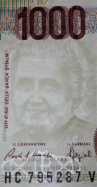 1.000 лир 1990 г.