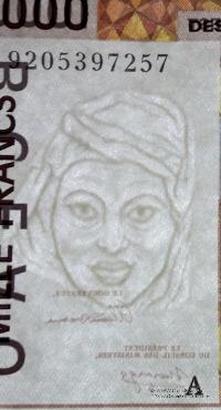 1.000 франков 1998 г.