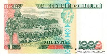 1.000 инти 1988 г. 