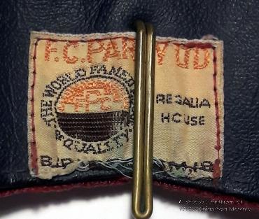 Церемониальная нашейная лента Ложи LOYAL SEDGEMOOR LODGE № 9148. 