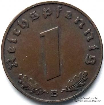 1 рейхспфеннинг 1939 г. (В)