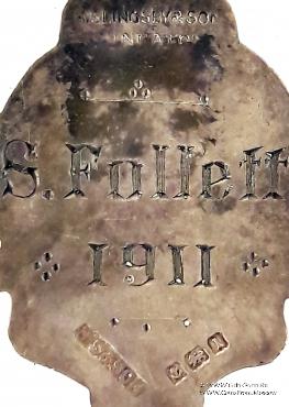 Знак  EQUITABLE FRIENDLY SOCIETY - РАВНОПРАВНОЕ ДРУЖЕСКОЕ ОБЩЕСТВО (В короб-ке).