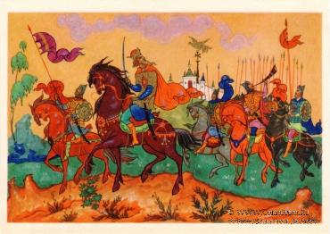 Комплект открыток 