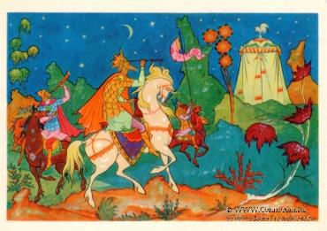 Комплект открыток 