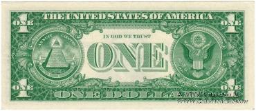 1 доллар США 1957 г. (One Dollar)