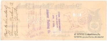 Банковский чек 1894 г.