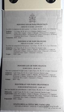 Набор монет 2017 г