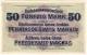 50 марок 1918 Ковно G № 035617 РВ
