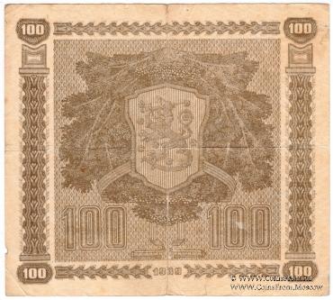 100 марок 1939 г.