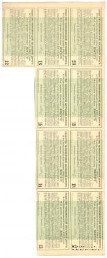 Облигация Общества Черноморской ЖД 1913 г.