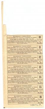 Государственное свидетельство Крестьянского поземельного банка. 1913 г.