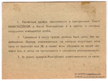 2.500 рублей 1922 г. (Нижний Новгород)
