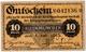 10 геллеров 1915 АвтроВенгр лаегерь № 042136 АВ