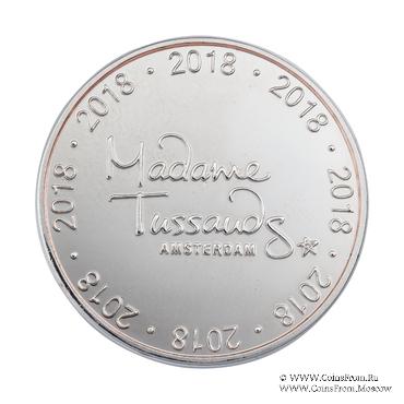 Жетон “Музей Мадам Тюссо” 2018 г. Вариант 1.