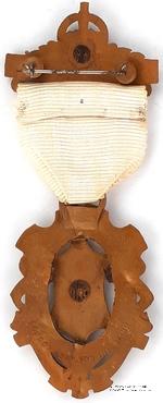 Знак RMIG 1945. STEWARD ROYAL MASONIC INSTITUTION FOR GIRLS – Королевский Масонский институт для девочек.