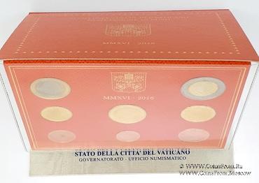 Набор монет Ватикан 2016 г.