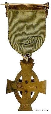 Знак RMIB 1913. STEWARD ROYAL MASONIC INSTITUTION FOR BOYS. – Королевский Масонский институт для мальчиков.