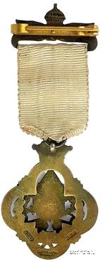 Знак RMIG 1928. STEWARD ROYAL MASONIC INSTITUTION FOR GIRLS – Королевский Масонский институт для девочек.