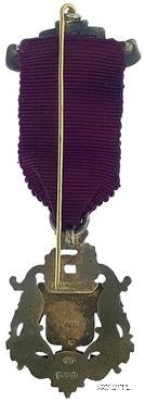 Знак RMBI 1911. STEWARD ROYAL MASONIC BENEVOLENT INST.  – Королевский Масонский Благотворительный институт