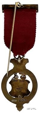 Знак RMBI 1909. STEWARD ROYAL MASONIC BENEVOLENT INST.  – Королевский Масонский Благотворительный институт