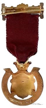 Знак RMBI 1914. STEWARD ROYAL MASONIC BENEVOLENT INST.  – Королевский Масонский Благотворительный институт