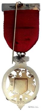 Знак RMBI 1916. STEWARD ROYAL MASONIC BENEVOLENT INST.  – Королевский Масонский Благотворительный институт