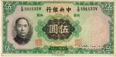 5 юаней 1936 г.