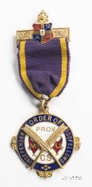 Знак за службу в качестве Секретаря (INDEPENDENT ORDER OF ODDFELLOWS – НЕЗАВИСИМЫЙ ОРДЕН ТАЙНОГО БРАТСТВА)