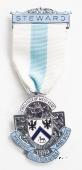 Знак MTGB 1990. STEWARD Masonic Trust for Girls and Boys.