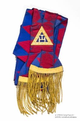 Чресплечная лента офицера Провинциального Капитула Королевской Арки.