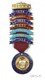 Знак STEWARD (Mark Master Mason) масонов Мастеров Метки