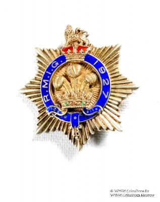 Знак RMIG 1927. STEWARD ROYAL MASONIC INSTITUTION FOR GIRLS.  – Королевский Масонский институт для девочек.