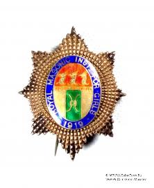 Знак RMIG 1919. STEWARD ROYAL MASONIC INSTITUTION FOR GIRLS.  – Королевский Масонский институт для девочек.