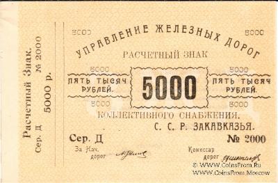 Комплект Частных бон России (Тифлис)