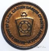 Жетон Великой Ложи Масонов Мастеров Метки Южной Австралии.