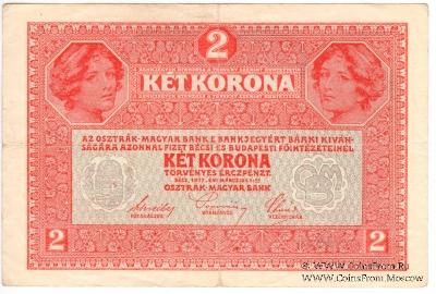 2 кроны 1917 г.