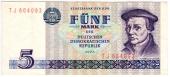 5 марок  ГДР 1975 г.