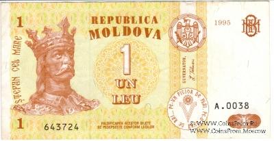 1 лей 1995 г.
