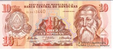 10 лемпир 2010 г.