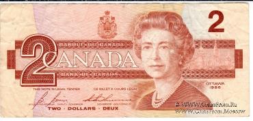 2 доллар 1986 г.