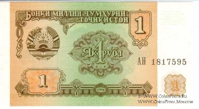 1 рубль 1994 г.