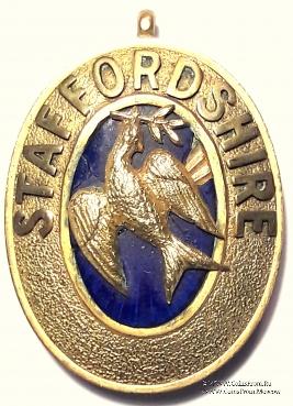 Знак Прошлый Провинциальный Великий Дьякон провинции STAFFORDSHIRE.