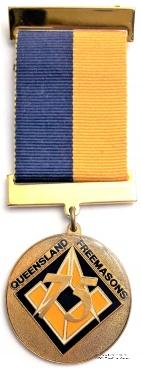 Знак 75 лет Великой Масонской Ложе Квинсленда.