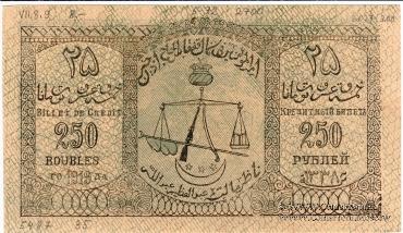 250 рублей 1919 г. 