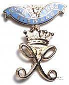 Знак RMIB 1983. STEWARD ROYAL MASONIC INSTITUTION FOR BOYS. – Королевский Масонский институт для мальчиков.