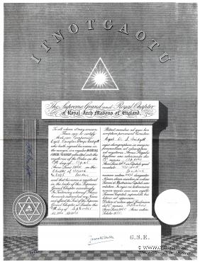 Верховный Великий Королевский капитул Королевской Арки Англии.